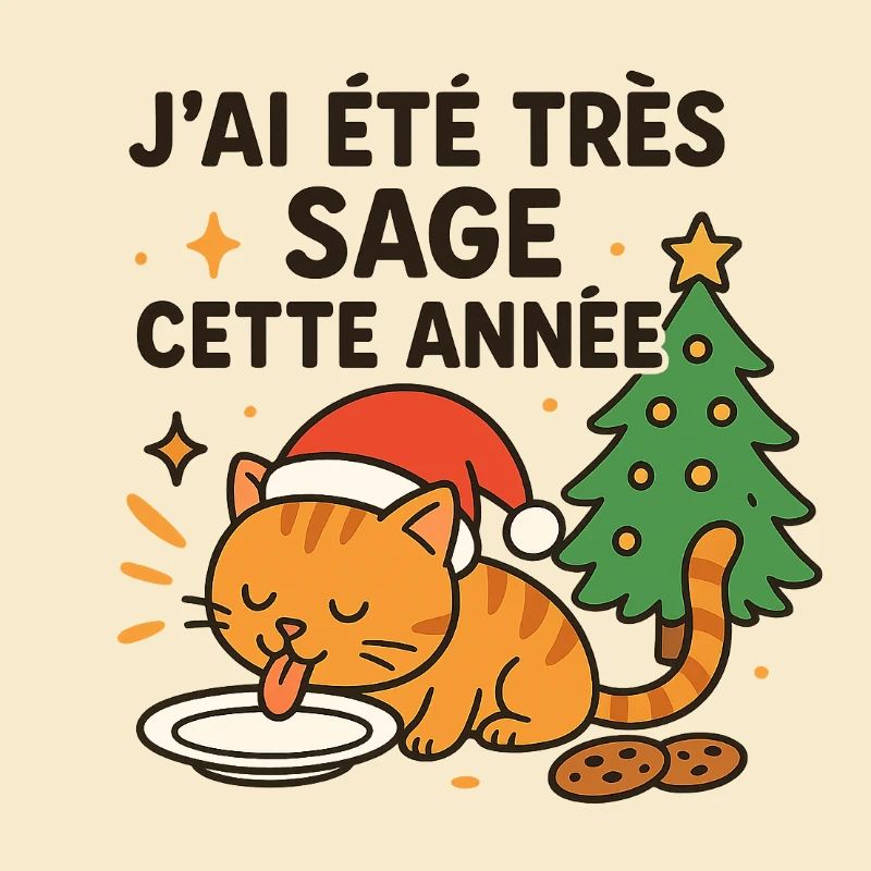 Weise und Gourmet-Weihnachtskatze