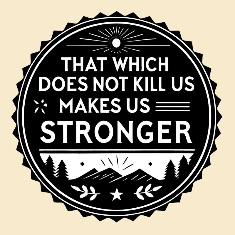 That which does not kill us makes us stronger