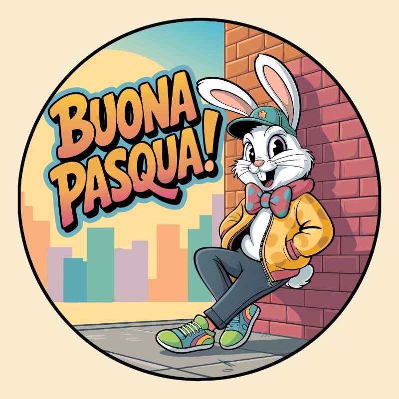 Joyeuses Pâques Urban Rabbit