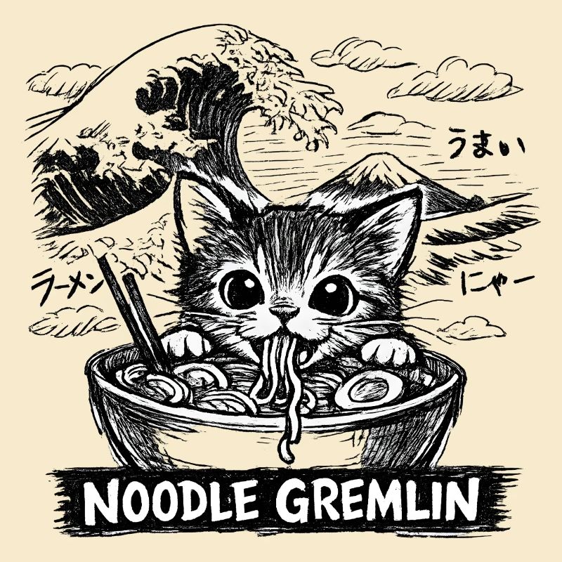 Cat Ramen Anime