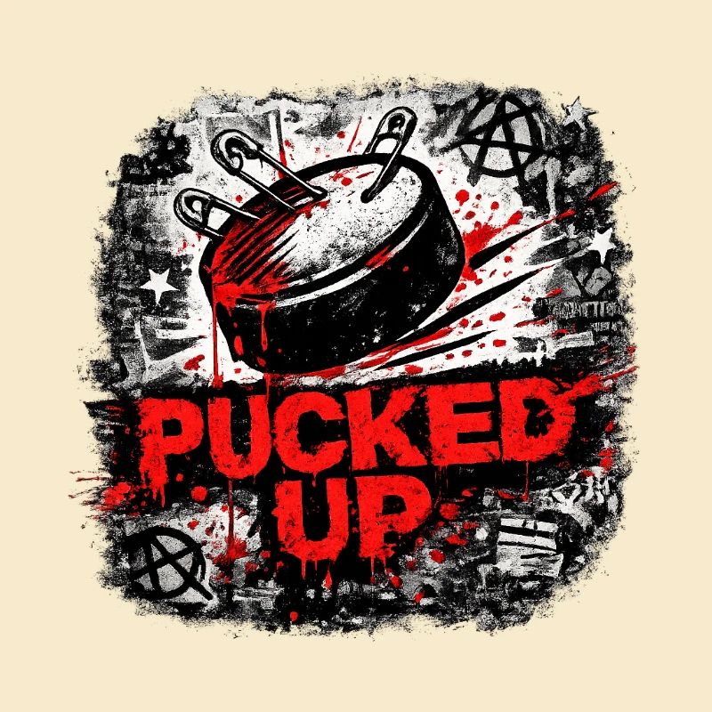 Punk graffitier déformé