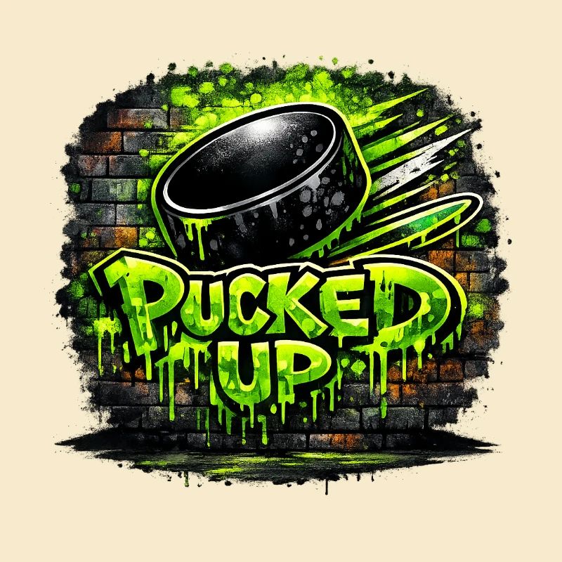 Pucked Up Graffiti Neon 