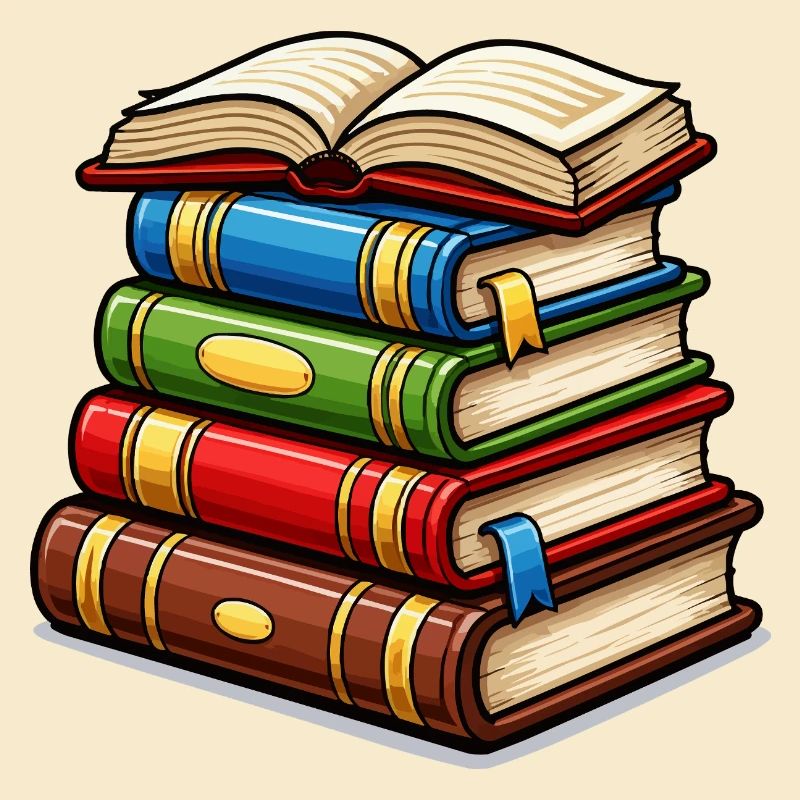 Stack of books book