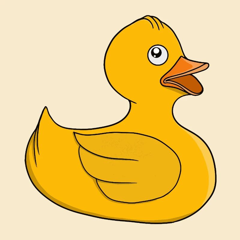 Sonnenrige Gummiente