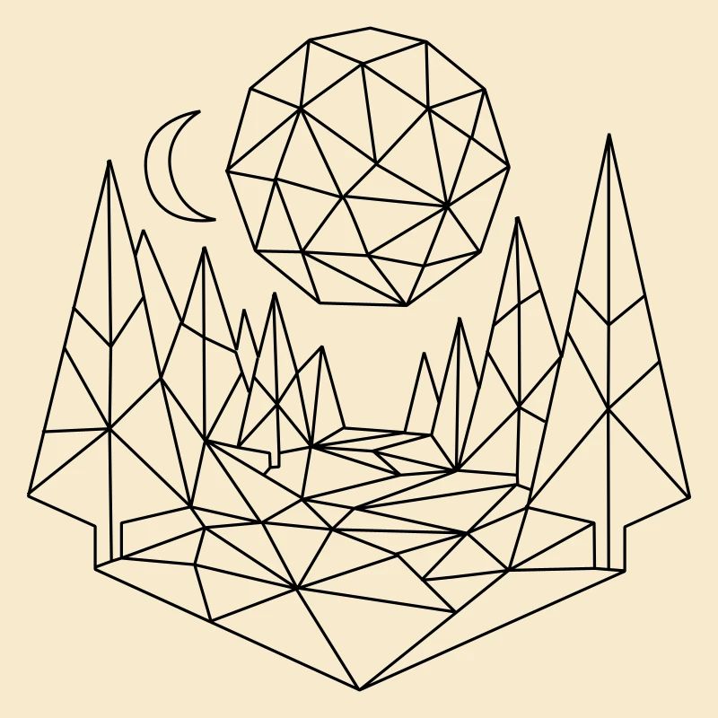 Landschaft Polygon