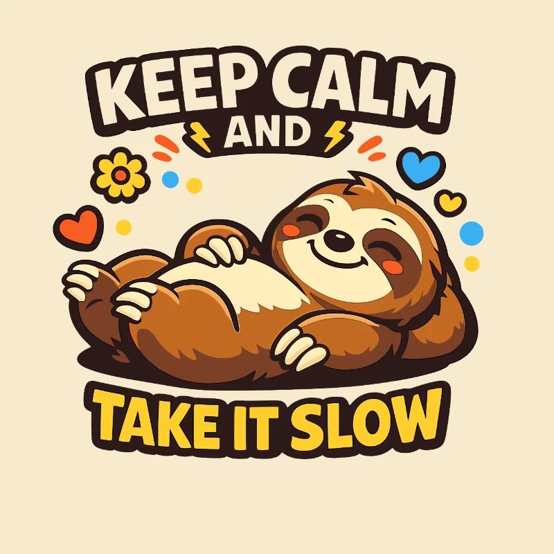 Sloth Rest Take It Slow