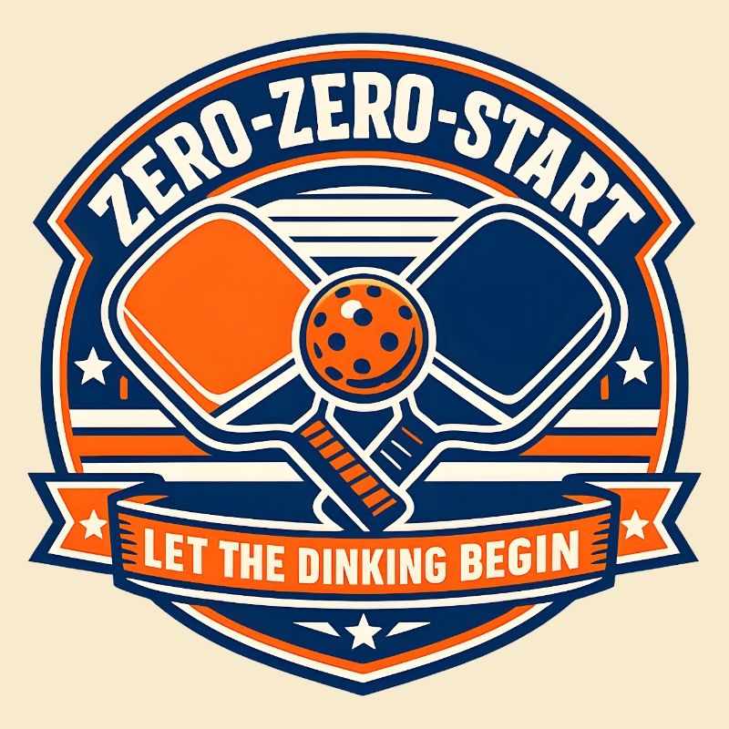 Badge de boisson Zéro-Zéro Départ