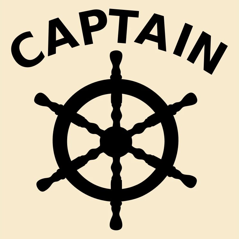 Captain Nautical Ship's Wheel
