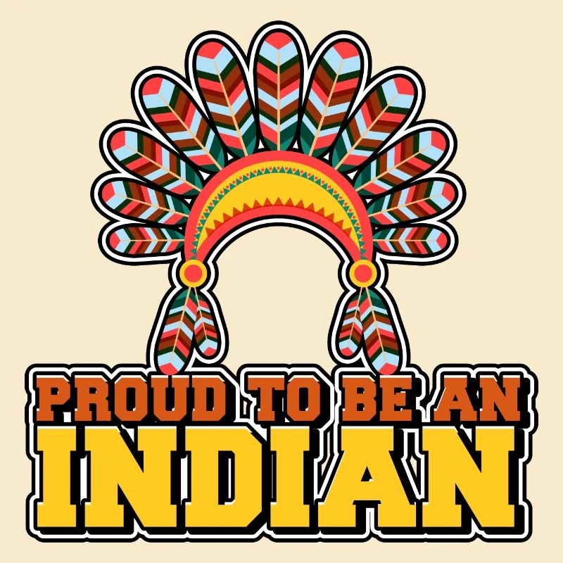 Stolz, ein Indianer zu sein