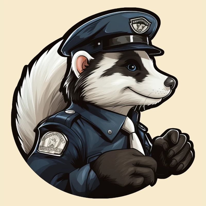 Stinktier Polizei