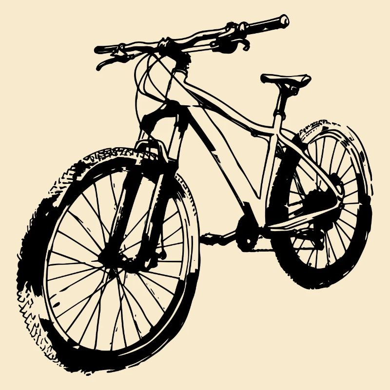 Dessin cycliste