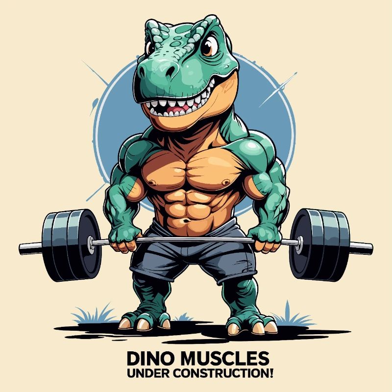 Dino muscles in development