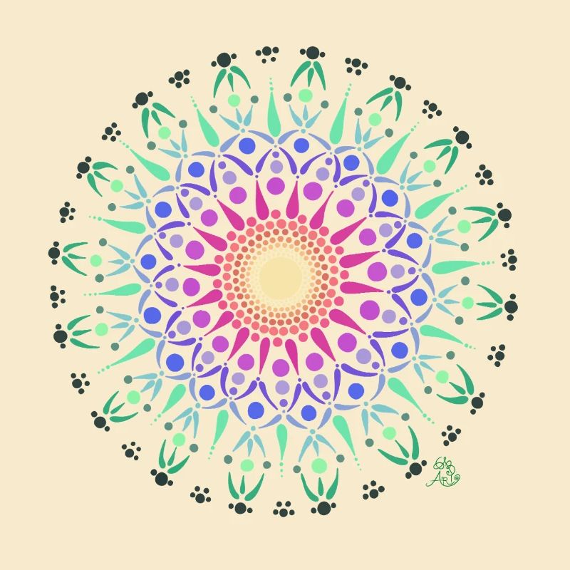 Mandala Lebensfreude