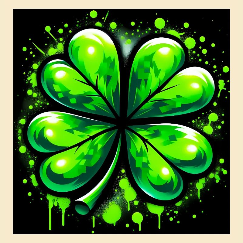 Vierblättriges Kleeblatt