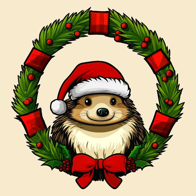Weihnachten Igel