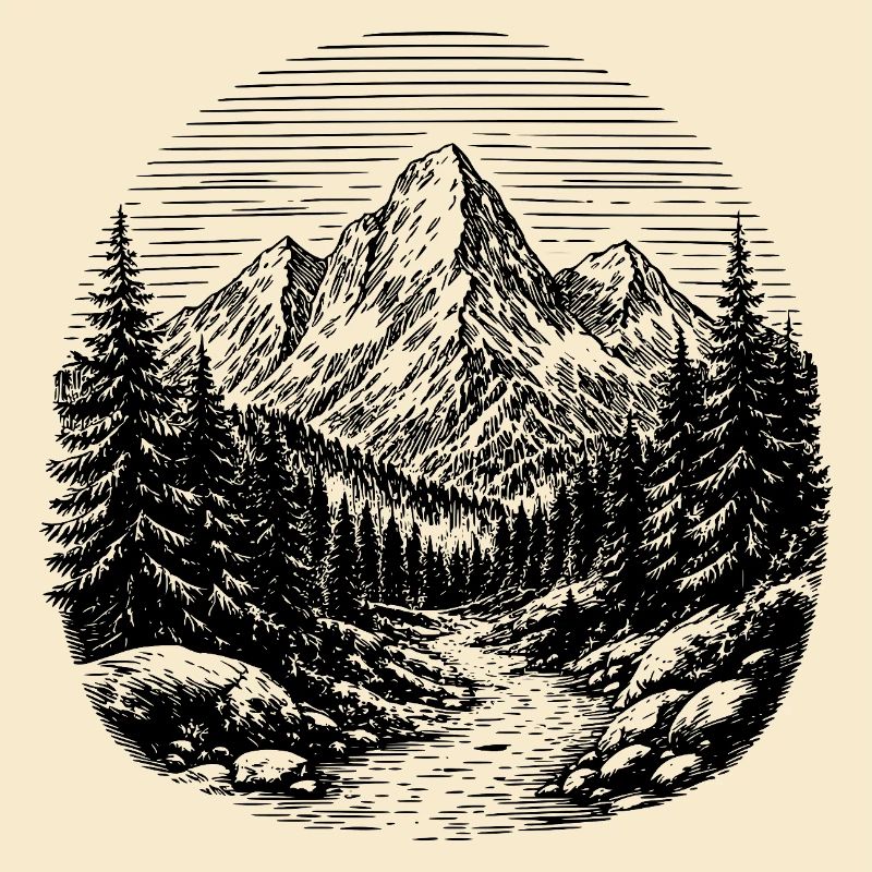 Pfad durch den Wald