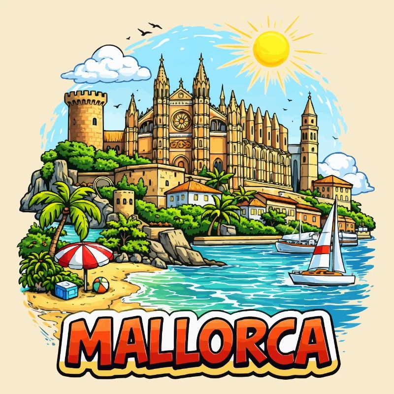 Mallorca Beach Panorama