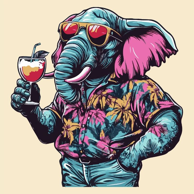 Elephant Comic Summer