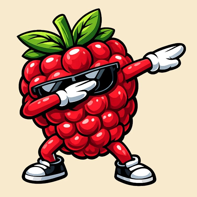 Dabbing Raspberry