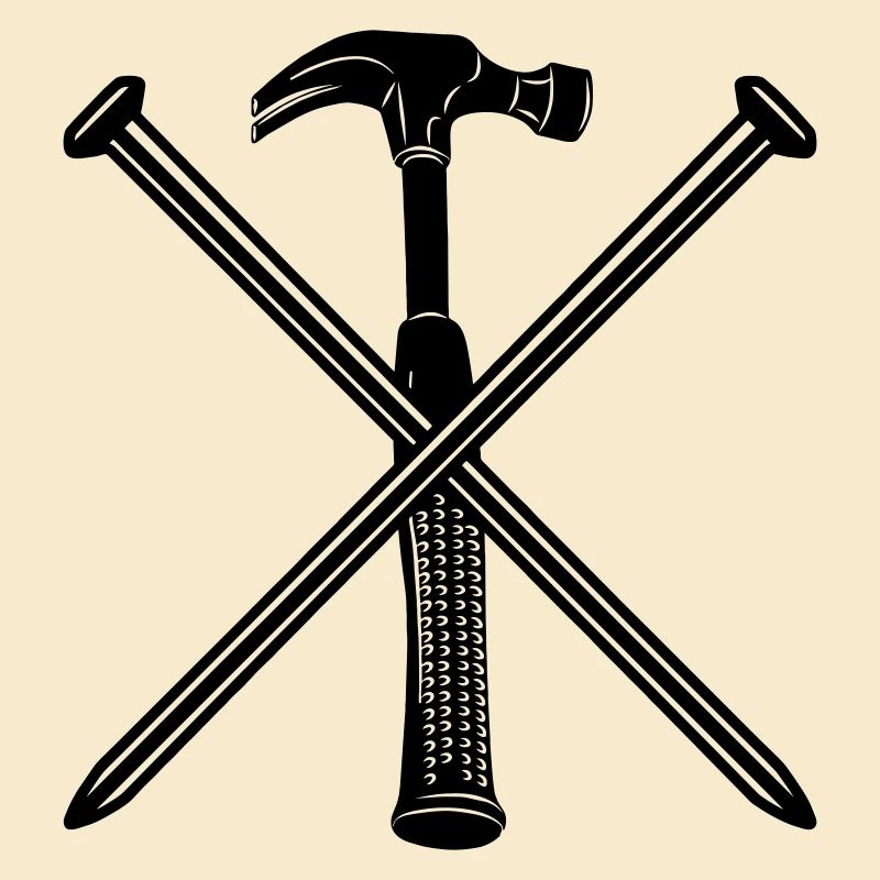 Hammer und Nägel