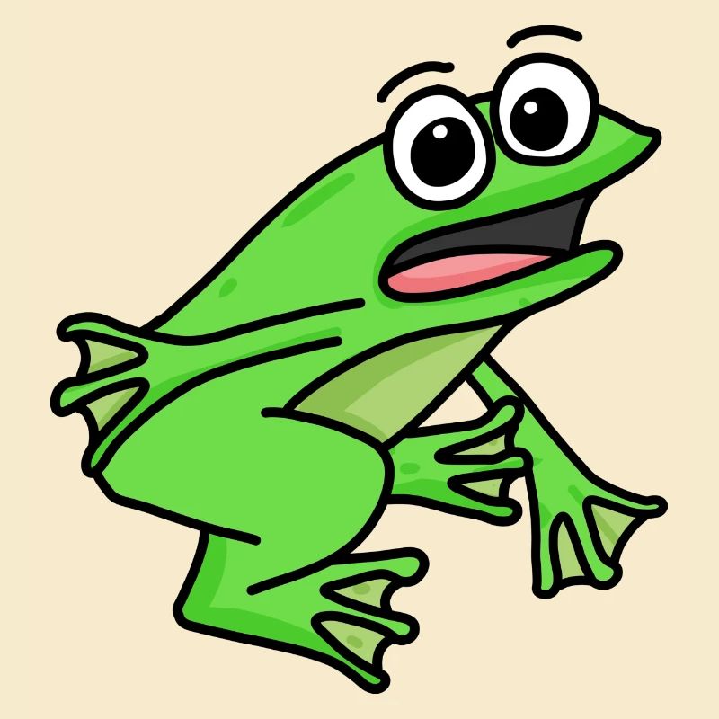 Frosch Motiv