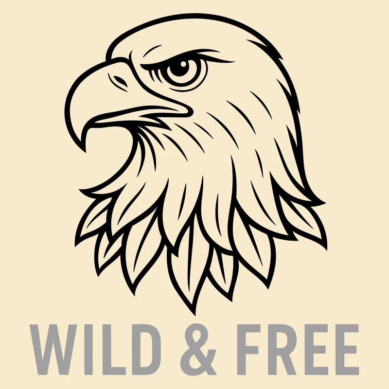Eagle Head Wild and Free