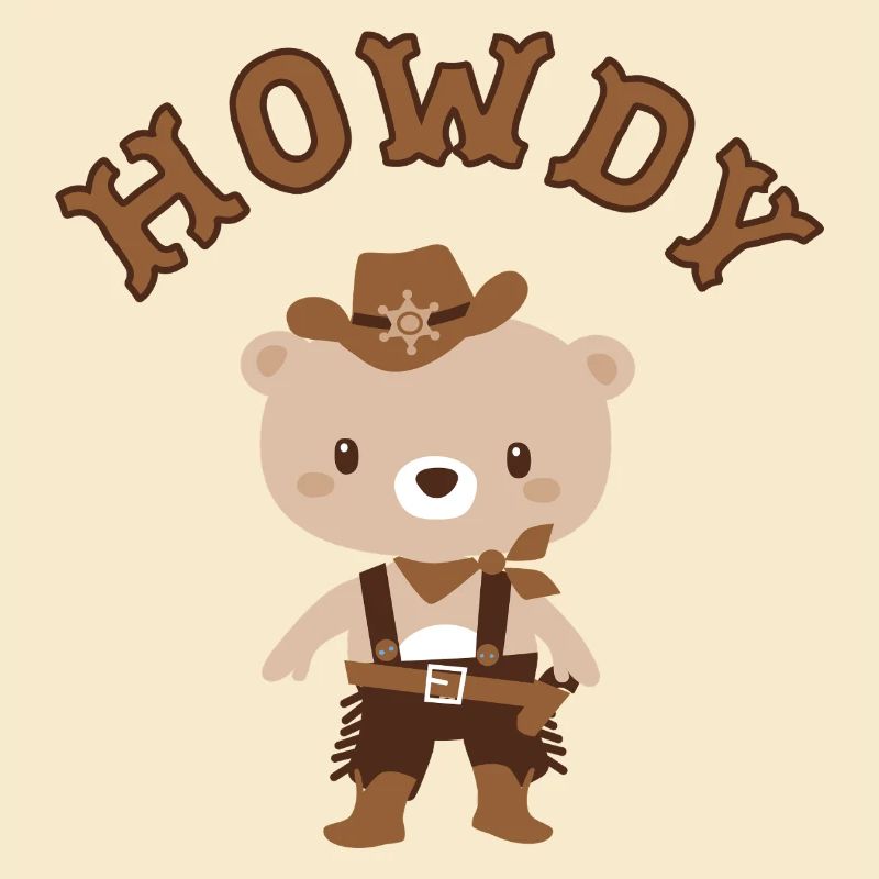 Howdy Teddy Cowboy
