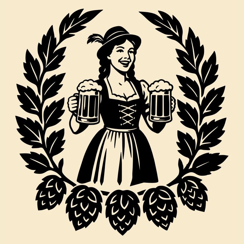 Bier Mädchen