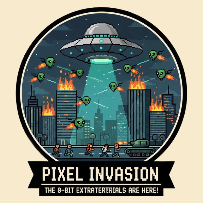 Pixel Invasion City War