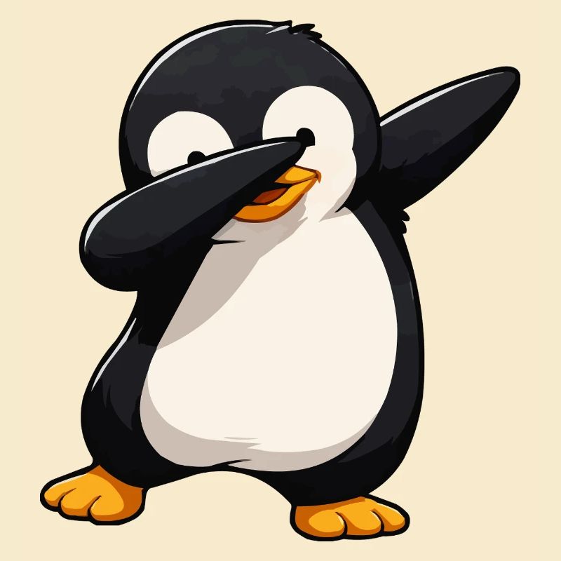 Dab Penguin Comic