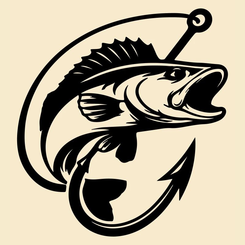 Hecht Angeln Logo