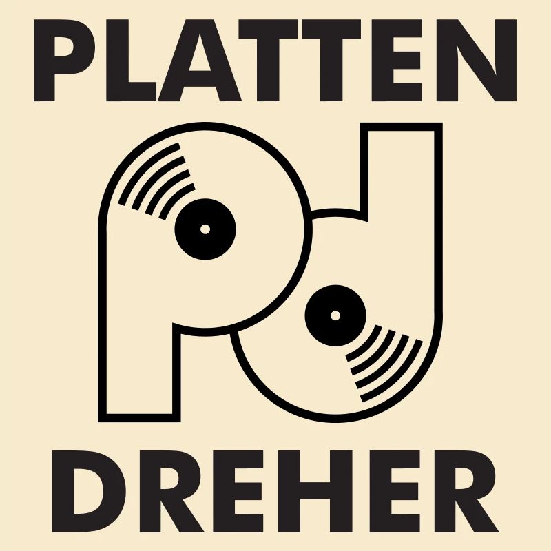 Logo tourneur de plaques avec lettres