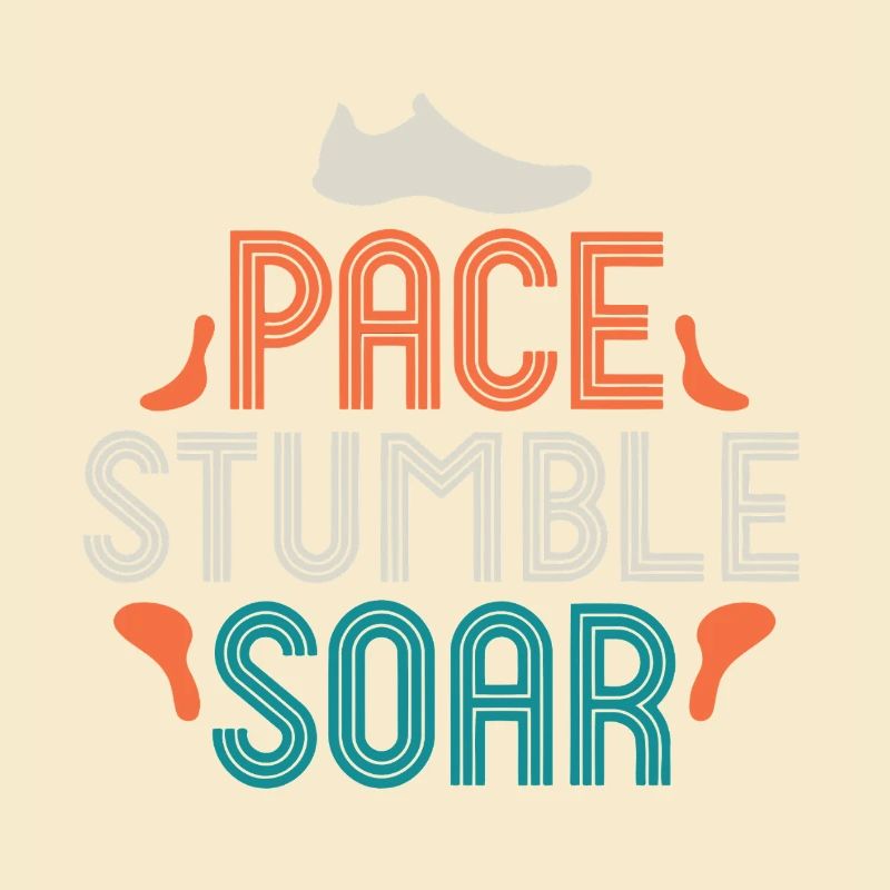 Pace Stumble Soar — Motivation Colorée