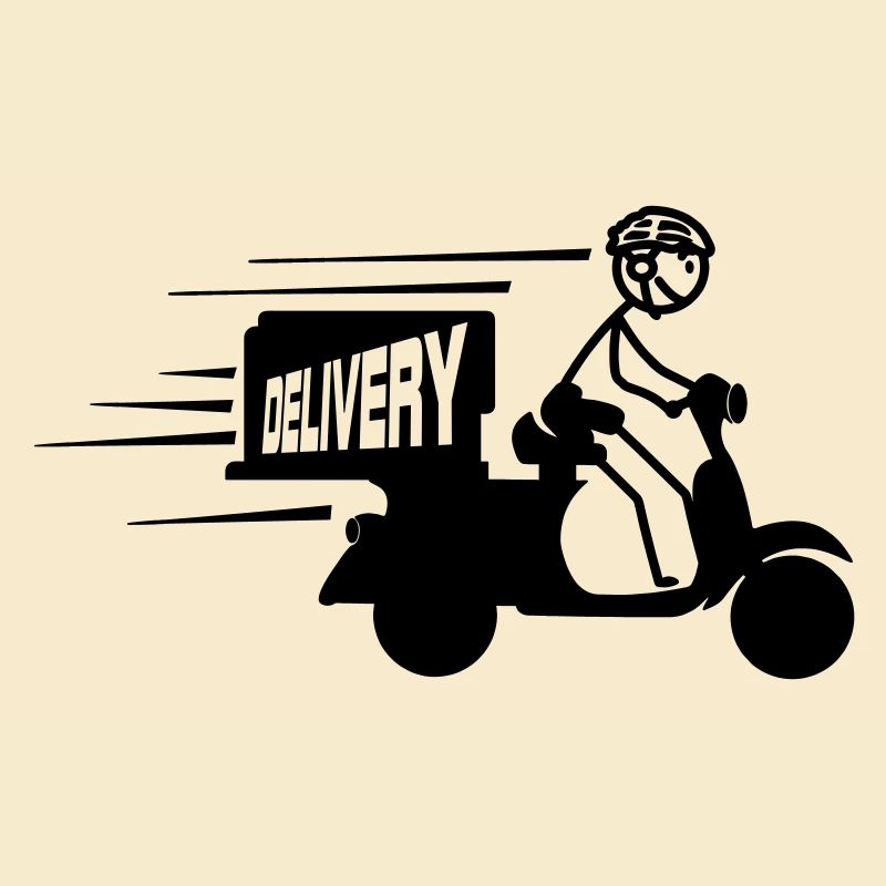 Livraison de colis de scooter ou de SMS