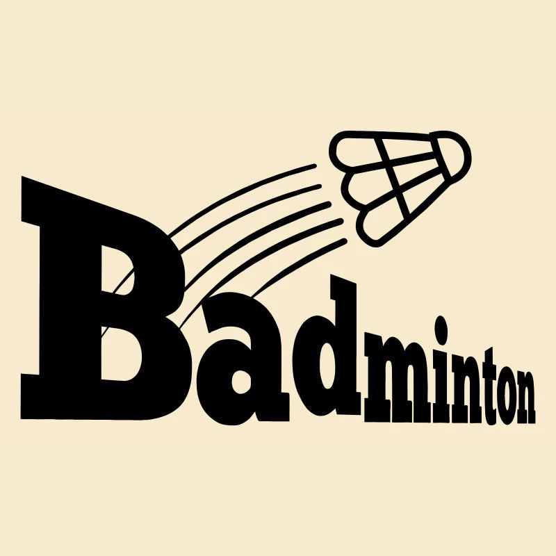 Bagminton-Perspektive mit Shuttle