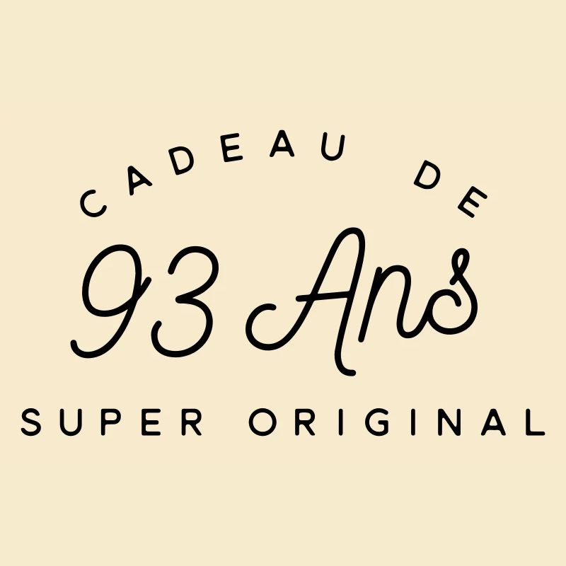 Cadeau 93 ans 