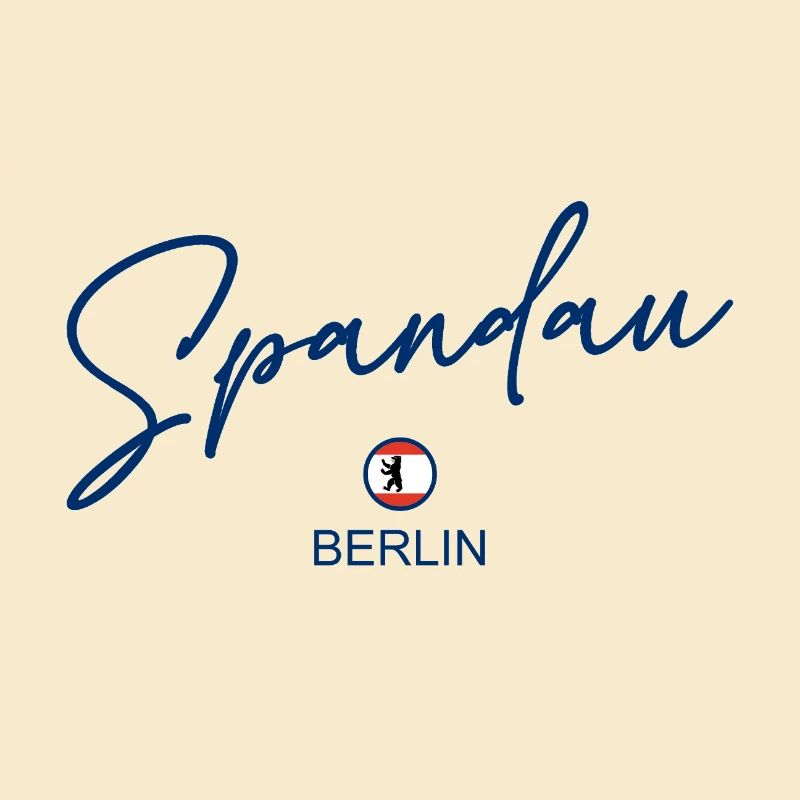 Spandau - Drapeau de Berlin - Berlin Bear Berlinerin