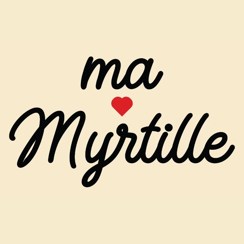 Ma Myrtille (d'Amour) Coeur Script