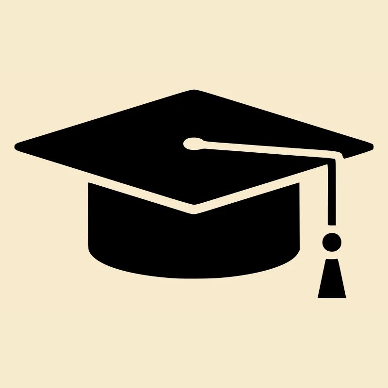 Logo de la casquette de graduation
