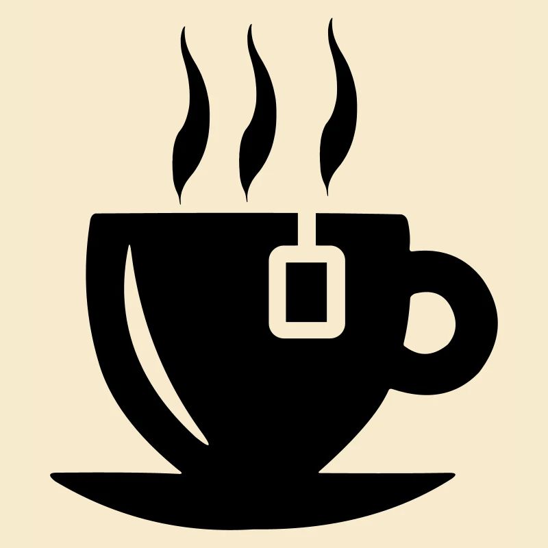 Teetasse mit Teebeutel
