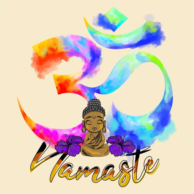 Namaste Bow Iris Buddha
