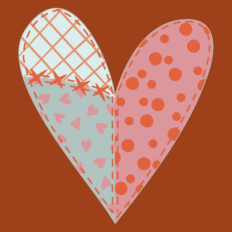 Coeur Patchwork No11