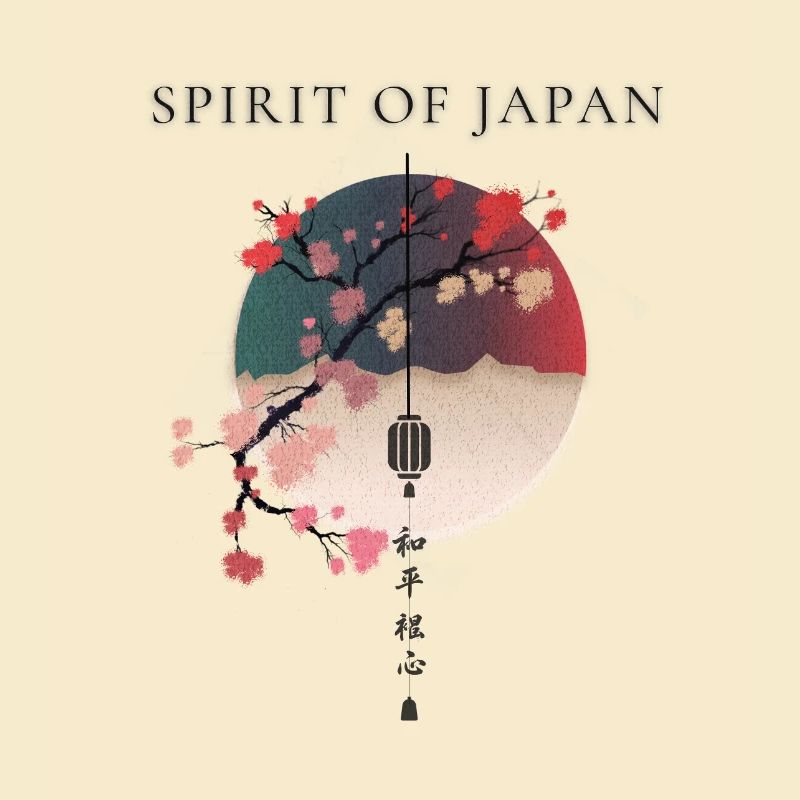 Geist Japans Kirschblüte Lampe