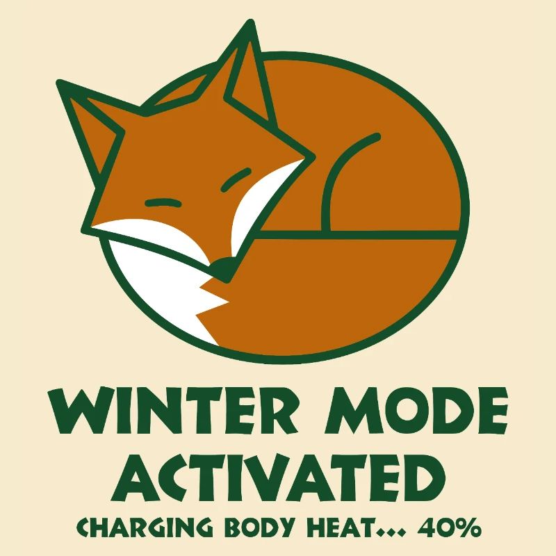 Renard d’hiver activé