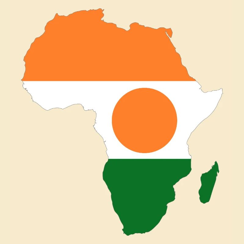 Niger_Flagge_Afrika