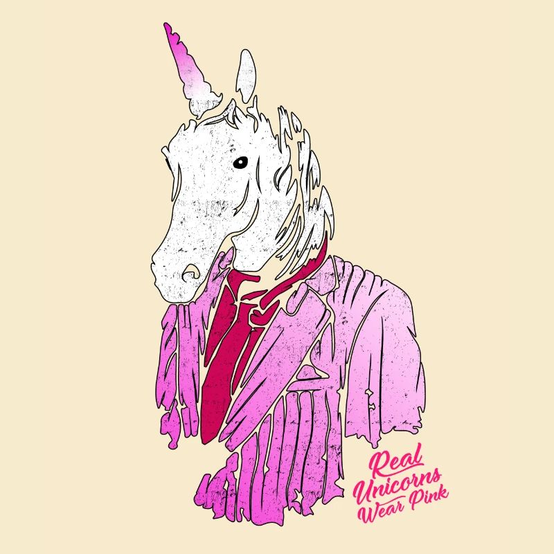 taille basse licorne rose