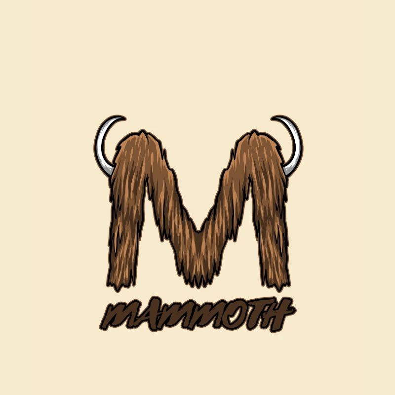 Mammut Haarig Elfenbein