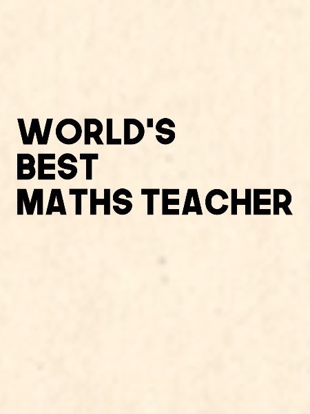 Bester Mathelehrer Mathematik Lehrer