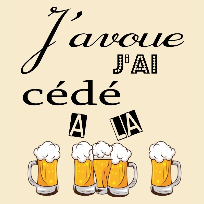 J''ai cédé à la pression