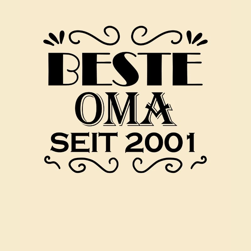 Beste Oma seit 2001 - Oma Geschenk